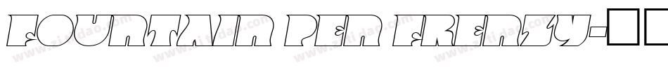 Fountain Pen Frenzy字体转换